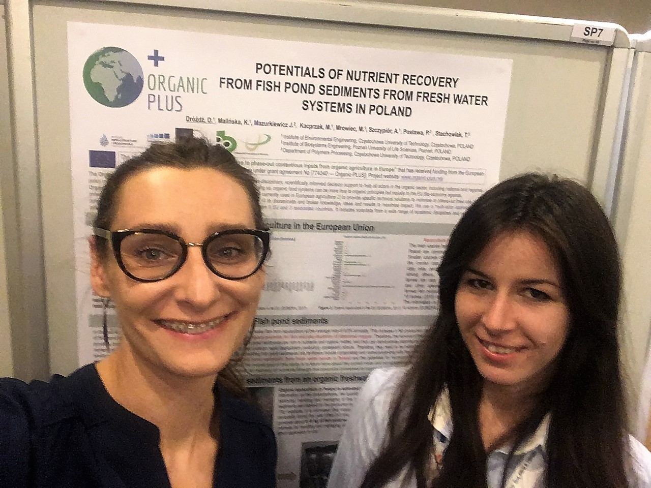 Krystyna Malińska and Danuta Dróżdż ICA2018 Sept 2018